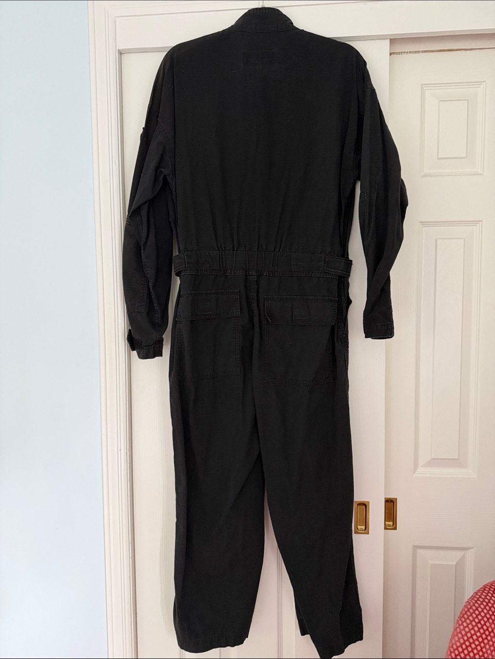 Re/Done Black Utility Jumpsuit - Picture 9 of 10